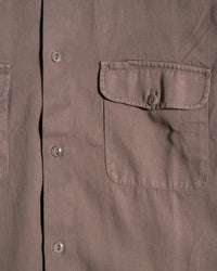 Merz b. Schwanen SHIRT06RT Workers Cotton Twill Shirt - Grain | Merz b. Schwanen Shirts | JEANSTORE