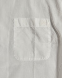 Merz b. Schwanen SHIRT09LP Lightweight Poplin S/S Shirt - White | Merz b. Schwanen Shirts | Jeanstore