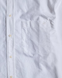 Merz b. Schwanen SHIRT19OX Button-Down Oxford Shirt - White