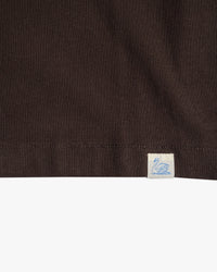 Merz b. Schwanen TEE03 Authentic Jersey Relaxed Tee - Espresso