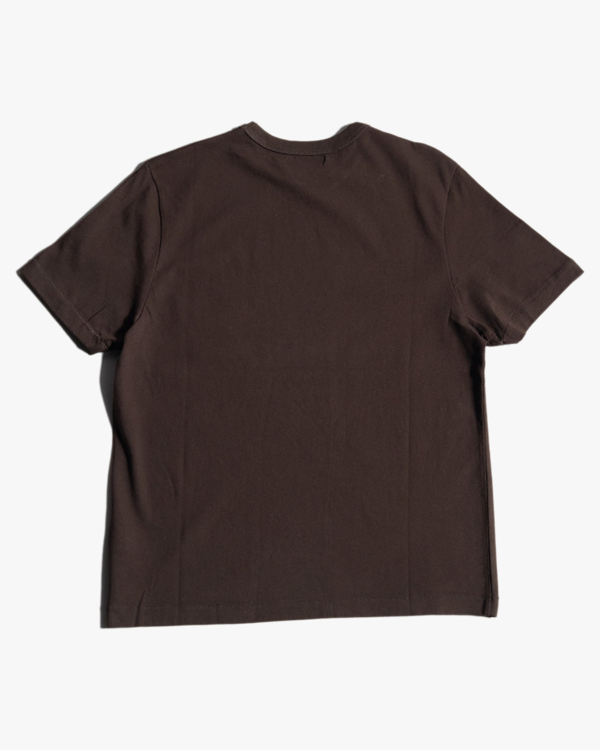 Merz b. Schwanen TEE03 Authentic Jersey Relaxed Tee - Espresso
