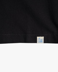Merz b. Schwanen TEE03 Authentic Jersey Relaxed Tee - Deep Black