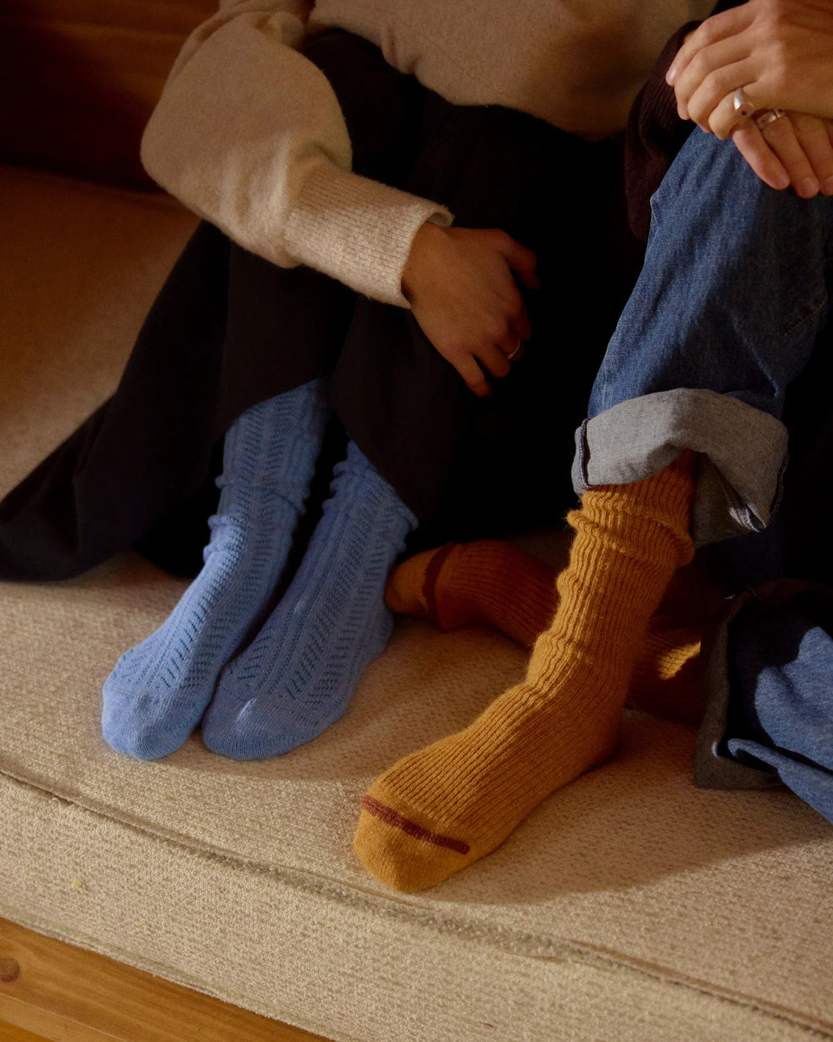 Thunders Love Mohair Wool Collection Socks - Cinnamon
