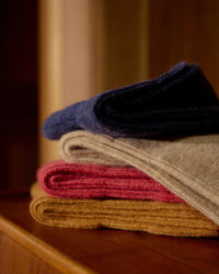 Thunders Love Mohair Wool Collection Socks - Navy