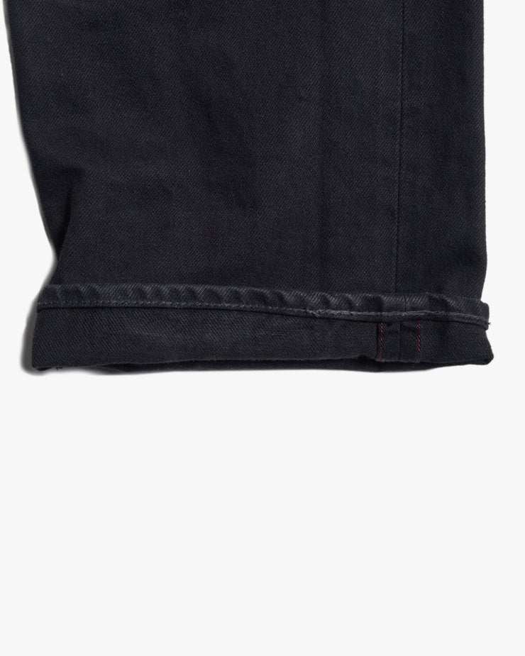 Momotaro Jeans MMJE6401 #100 Kurozome Straight Fit Mens Selvedge Jeans - Black