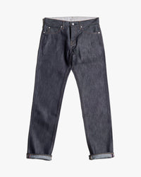 MOMOTARO JEANS #300 Cotton Silk Slim Fit Mens Jeans - 15oz Zimbabwe Cotton & Silk Selvedge Denim / Zipper