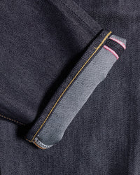 MOMOTARO JEANS #300 Cotton Silk Slim Fit Mens Jeans - 15oz Zimbabwe Cotton & Silk Selvedge Denim / Zipper