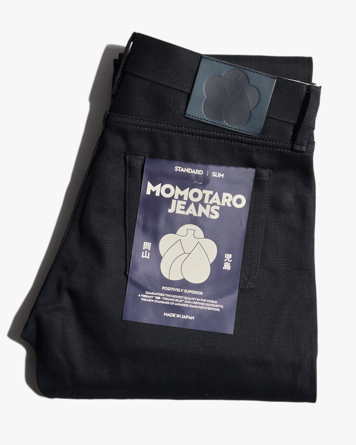 MOMOTARO JEANS MMJZ1300 #300 Slim Fit Mens Jeans - Black | MOMOTARO JEANS Jeans | Jeanstore