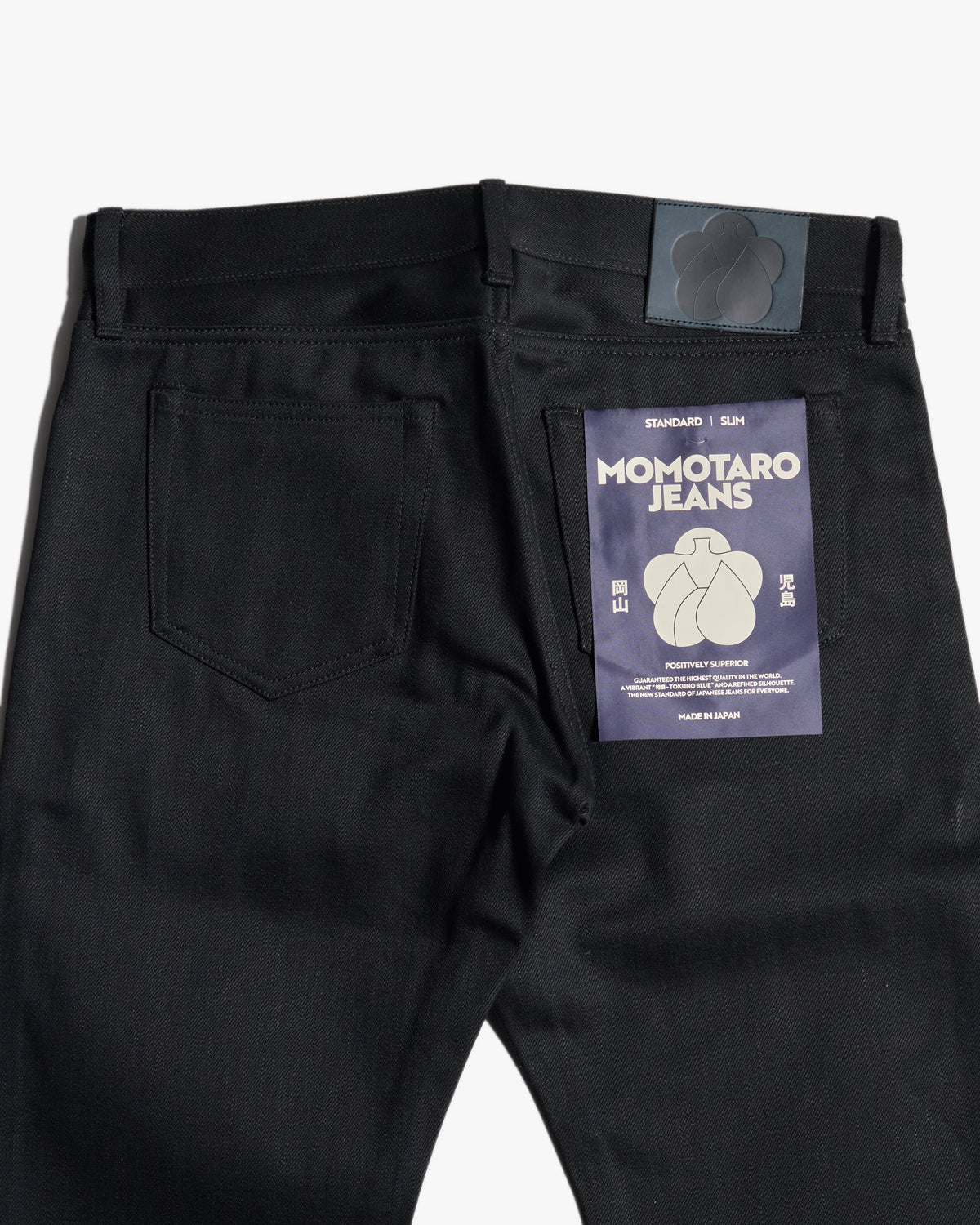 MOMOTARO JEANS MMJZ1300 #300 Slim Fit Mens Jeans - Black | MOMOTARO JEANS Jeans | Jeanstore