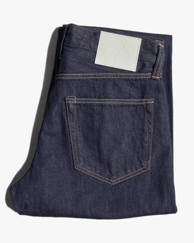 MOMOTARO JEANS #200 Tapered Fit Mens Jeans - 11oz Tokuno Blue Selvedge Denim / Zipper