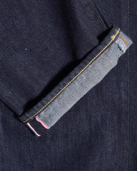 MOMOTARO JEANS #200 Tapered Fit Mens Jeans - 11oz Tokuno Blue Selvedge Denim / Zipper