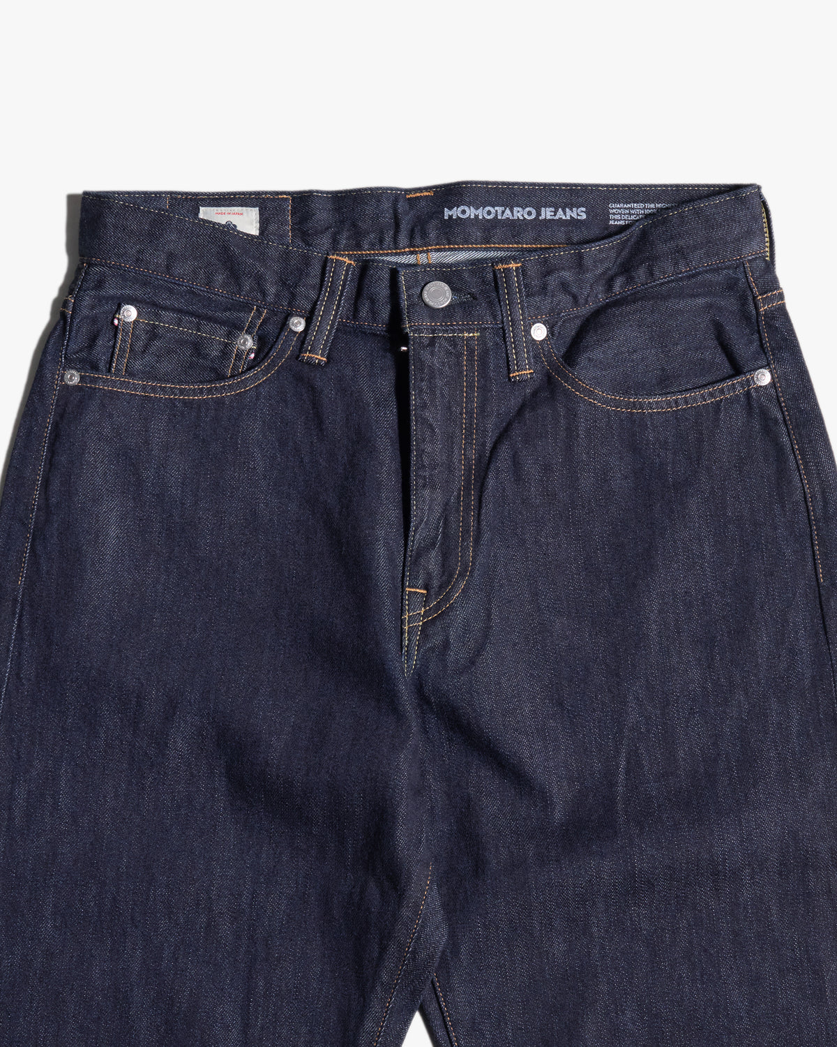 MOMOTARO JEANS #100 Straight Fit Mens Jeans - 11oz Tokuno Blue Selvedge Denim / Zipper | MOMOTARO JEANS Jeans | JEANSTORE