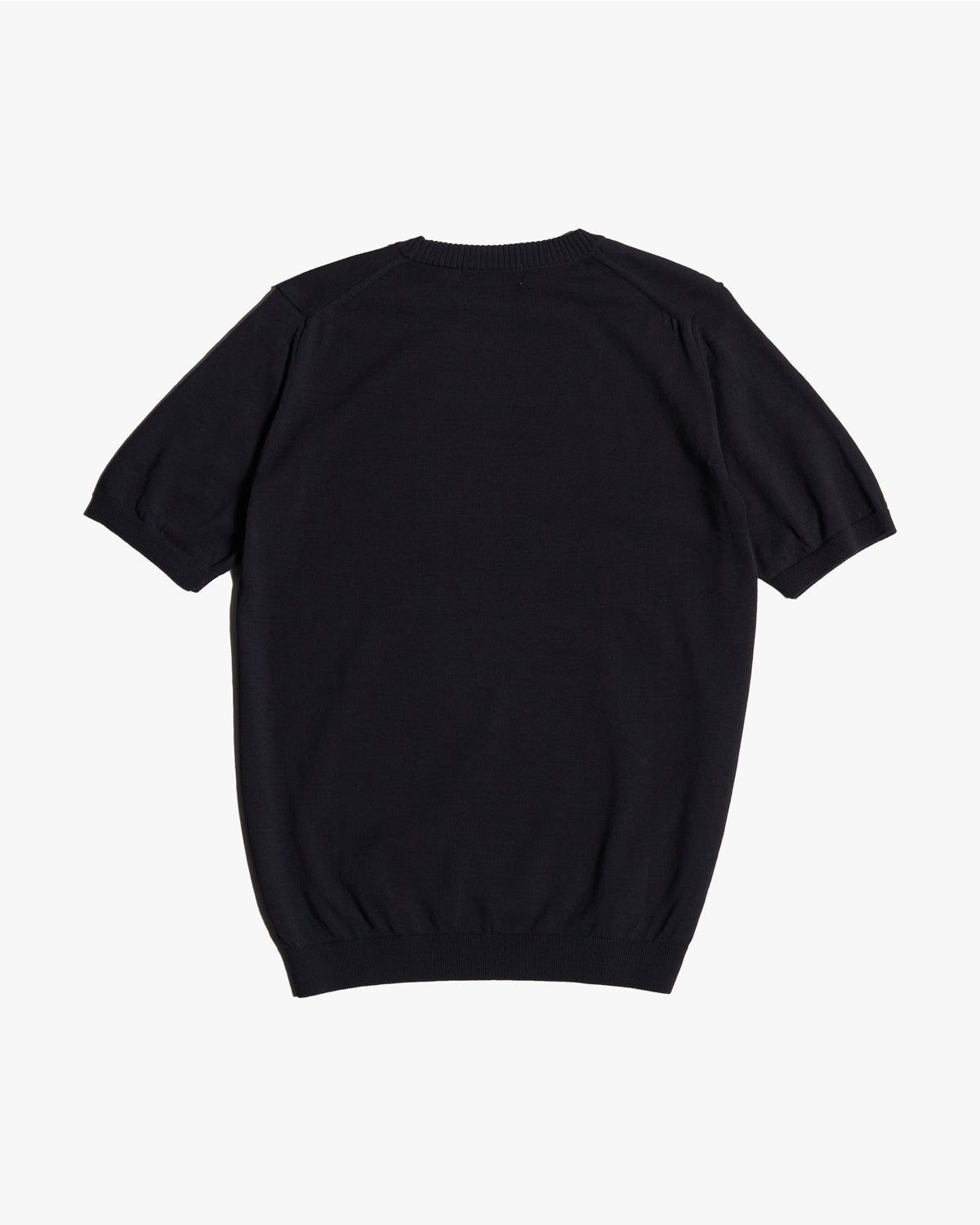 Mooncastle Ice Cotton Crew Neck Tee - Black