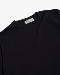 Mooncastle Ice Cotton Crew Neck Tee - Black