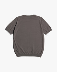 Mooncastle Ice Cotton Crew Neck Tee - Charcoal | Mooncastle T Shirts | JEANSTORE