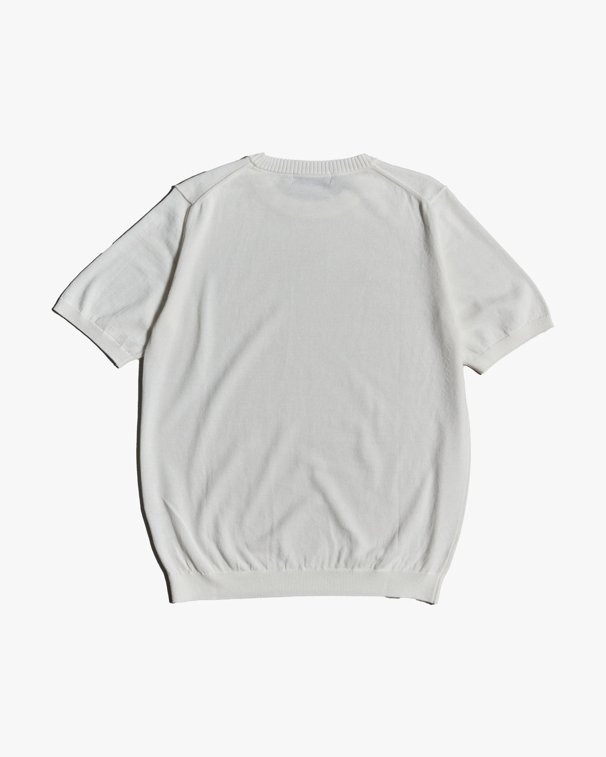 Mooncastle Ice Cotton Crew Neck Tee - Off White