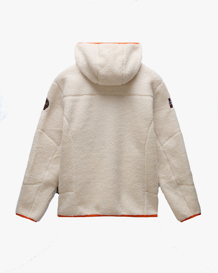 Napapijri Yupik Full Zip Fleece - Whitecap Grey | Napapijri Sweaters & Knitwear | JEANSTORE