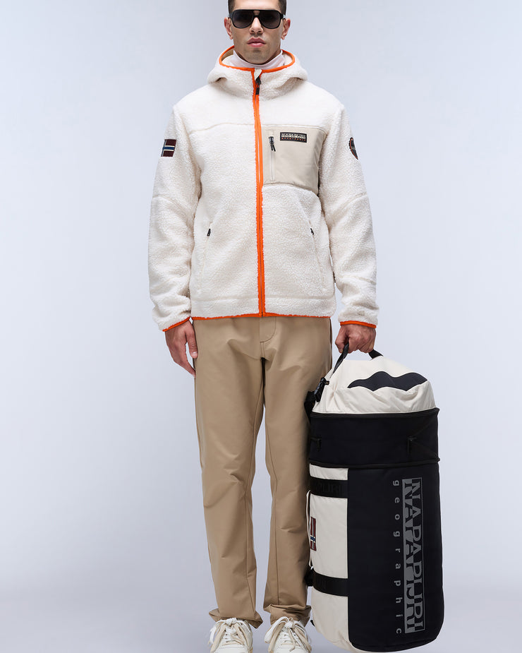 Napapijri Yupik Full Zip Fleece - Whitecap Grey | Napapijri Sweaters & Knitwear | JEANSTORE