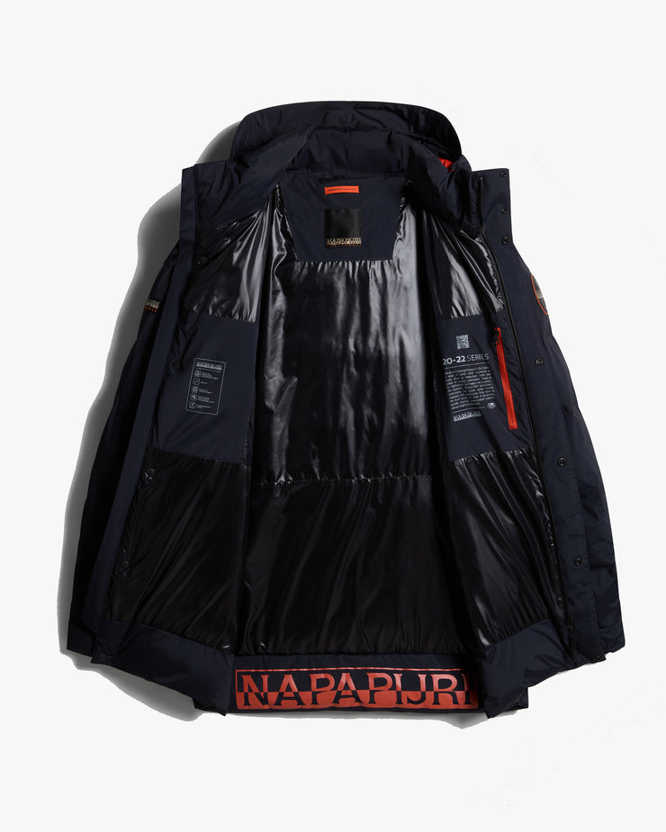 Napapijri Thermo Puffer Long Jacket - Black