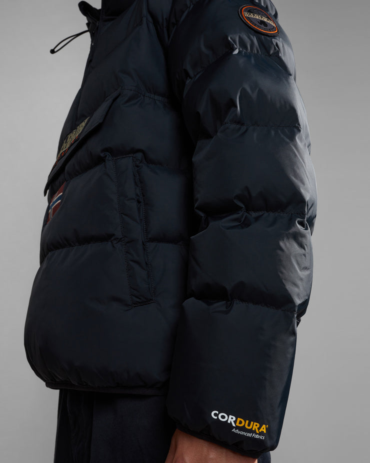 Napapijri Rainforest Winter Puffer Anorak Jacket - Black