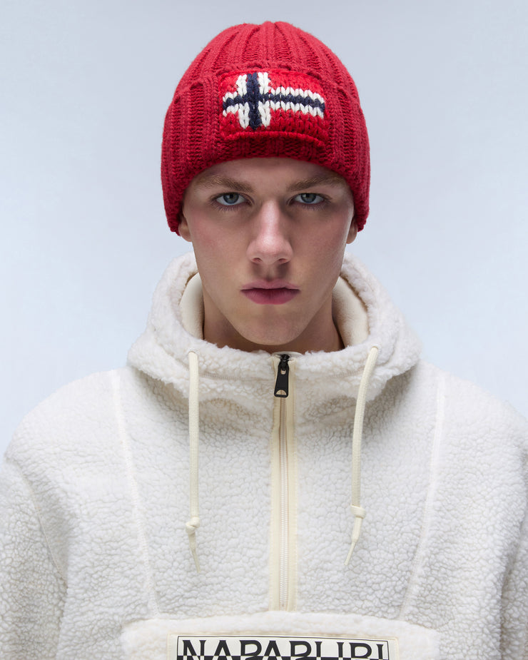 Napapijri Semiury Beanie - Red Goji