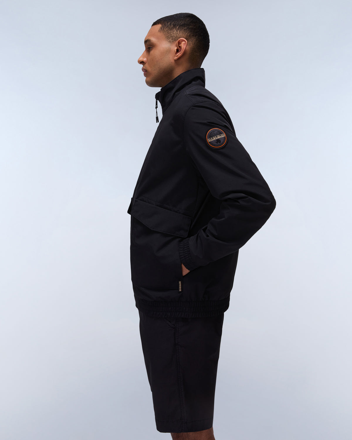 Napapijri Giovi Short Jacket - Black Beauty | Napapijri Jackets & Coats | JEANSTORE