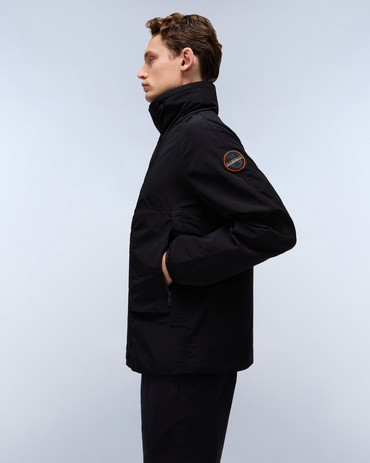 Napapijri Bisenzio Short Jacket - Black Beauty | Napapijri Jackets & Coats | JEANSTORE