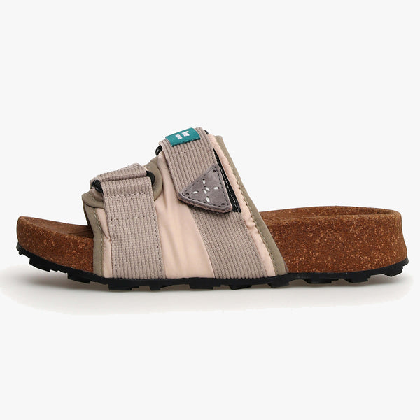 Flower Mountain Niwa Slipper Sandals - Off White / Grey | Flower Mountain Flip Flops & Sliders | JEANSTORE