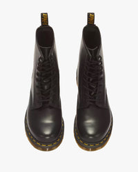 Dr Martens 1460 Lace Up Leather Boots - Black Smooth
