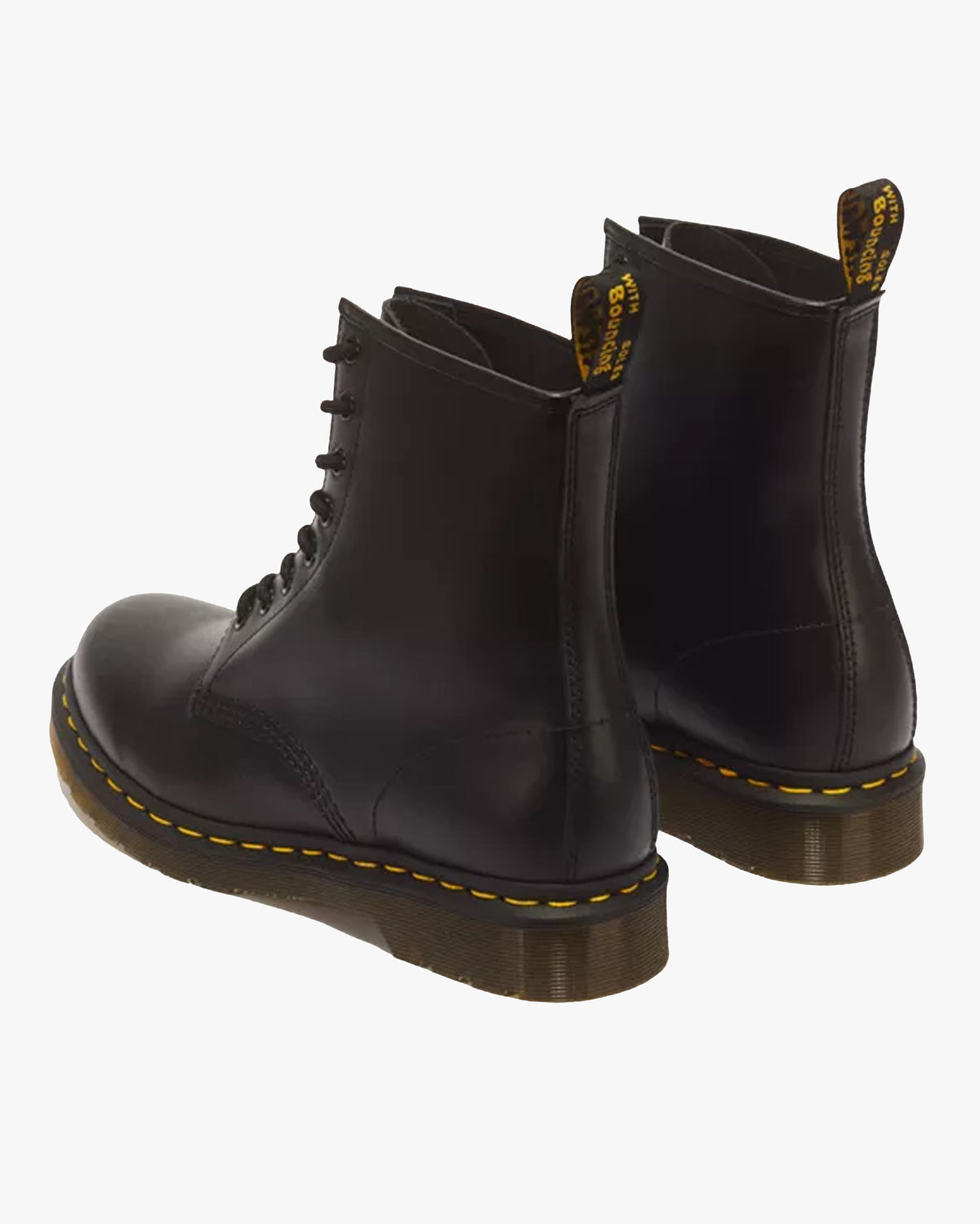 Dr Martens 1460 Lace Up Leather Boots - Black Smooth