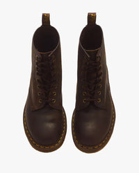 Dr Martens 1460 Lace Up Leather Boots - Dark Brown Crazy Horse