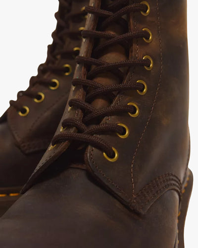 Dr Martens 1460 Lace Up Leather Boots - Dark Brown Crazy Horse | Dr Martens Boots | Jeanstore