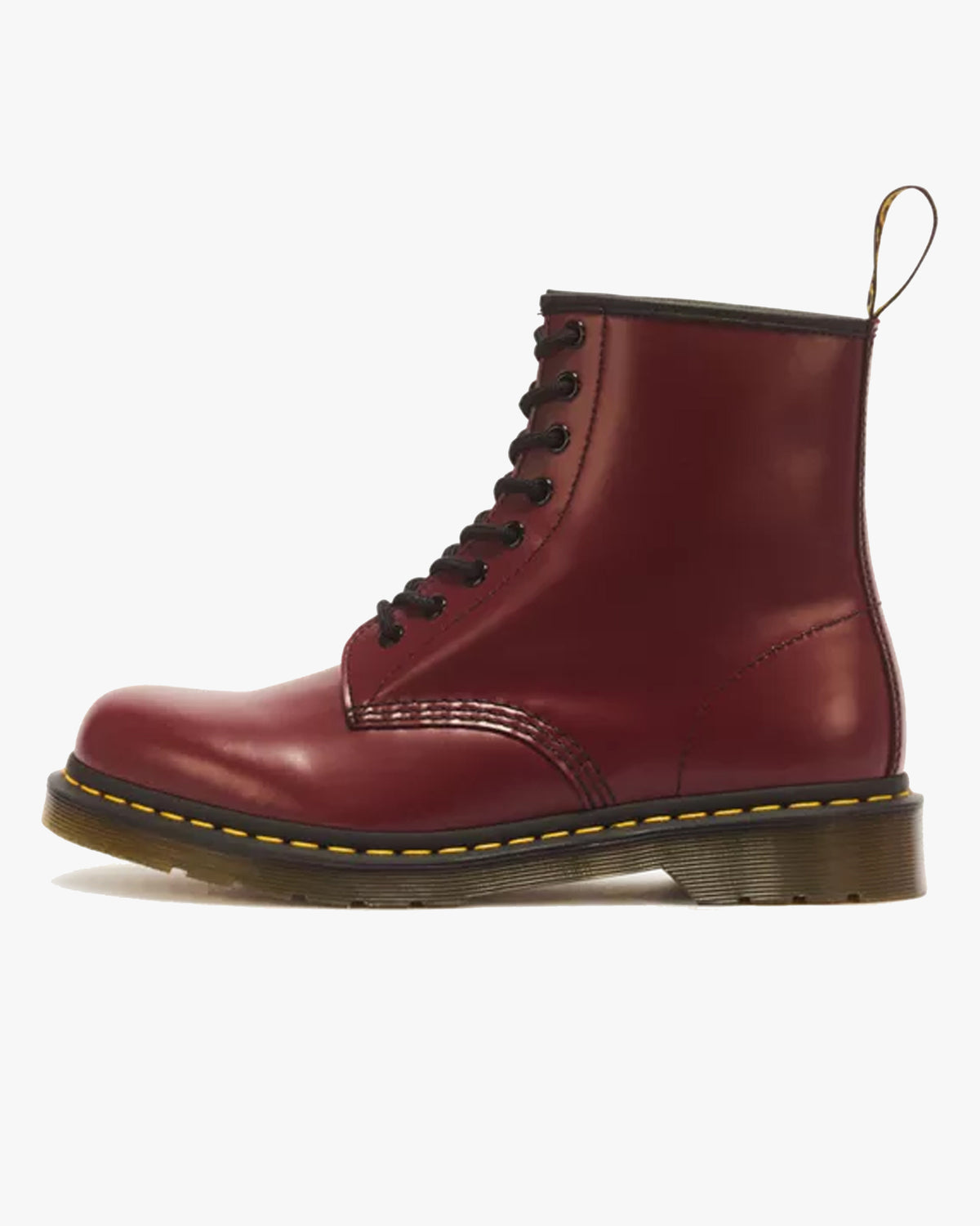 Dr Martens 1460 Lace Up Leather Boots - Cherry Red Smooth