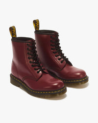 Dr Martens 1460 Lace Up Leather Boots - Cherry Red Smooth
