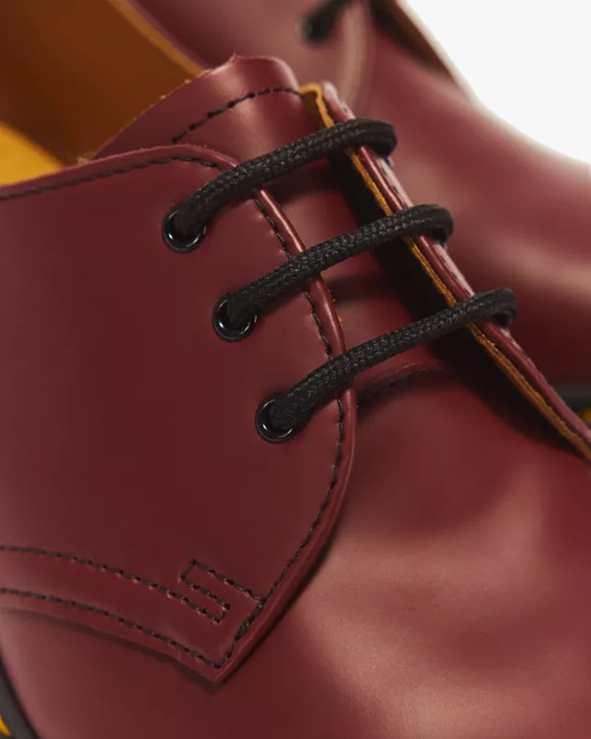 Dr Martens 1461 Leather Shoes - Cherry Red Smooth