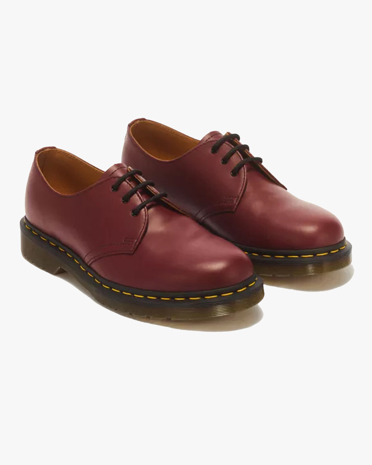 Dr Martens 1461 Leather Shoes - Cherry Red Smooth