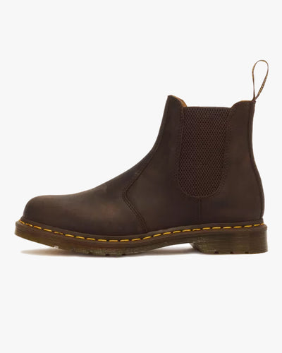Dr Martens 2976 Chelsea Boots - Dark Brown Crazy Horse