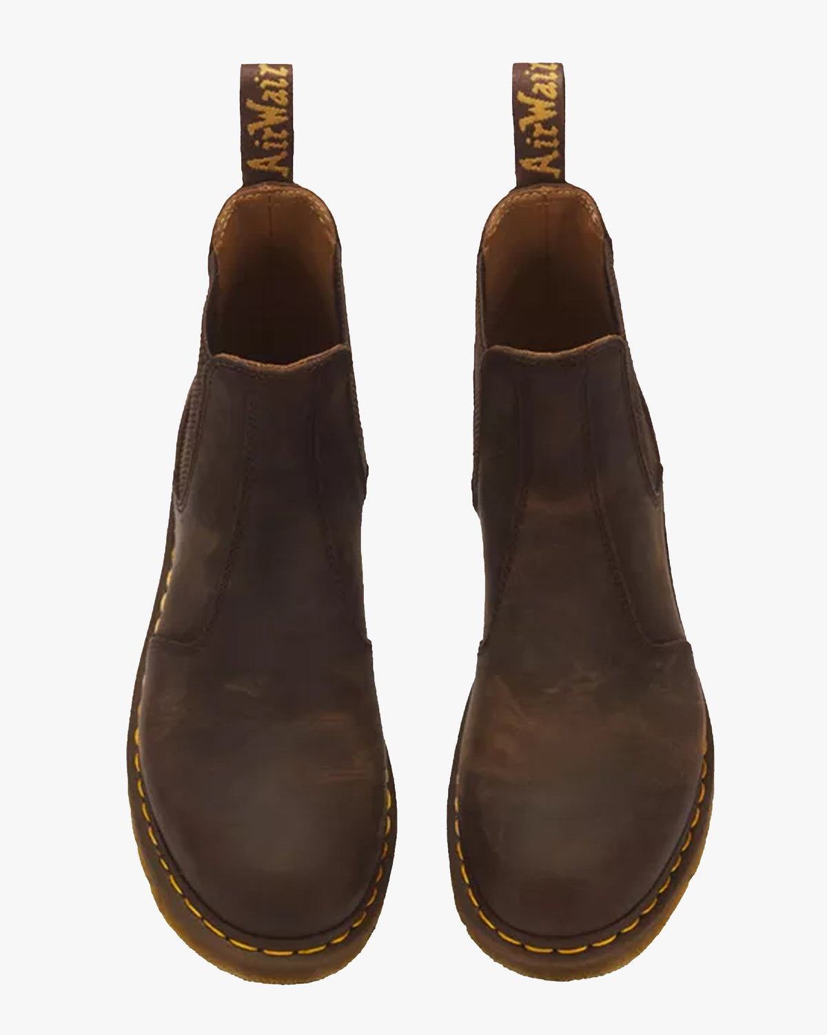 Dr Martens 2976 Chelsea Boots - Dark Brown Crazy Horse