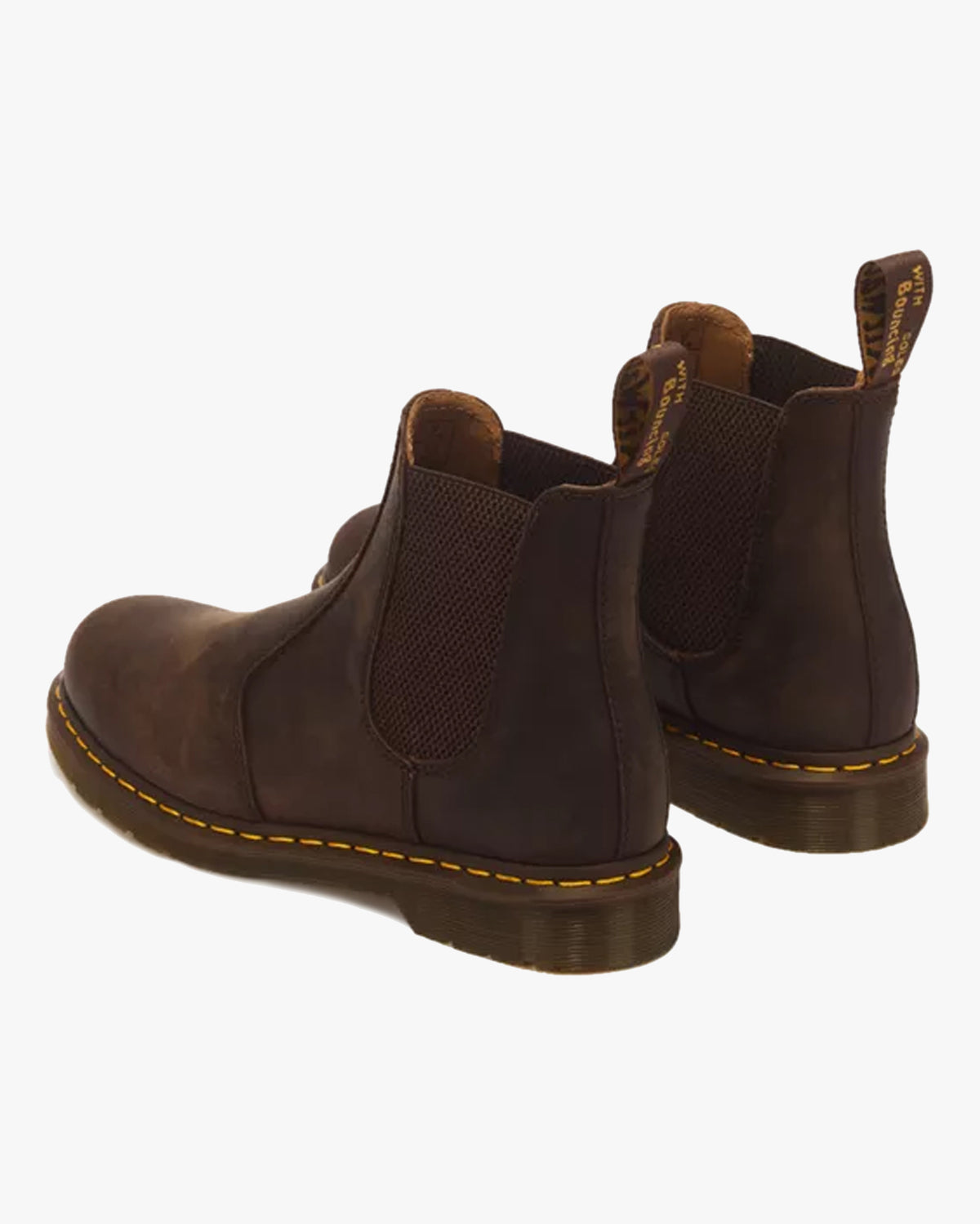 Dr Martens 2976 Chelsea Boots - Dark Brown Crazy Horse