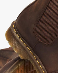 Dr Martens 2976 Chelsea Boots - Dark Brown Crazy Horse