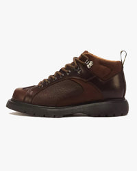 Dr Martens Wayborne Leather Boots - Dark Brown Mayhem Leather
