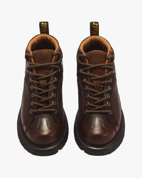 Dr Martens Wayborne Leather Boots - Dark Brown Mayhem Leather