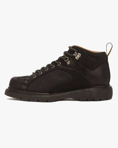 Dr Martens Wayborne Leather Boots - Black Old Harness Leather