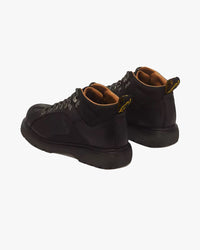 Dr Martens Wayborne Leather Boots - Black Old Harness Leather