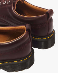 Dr Martens Lowell 4-Eye Moc Toe Shoe - Spiced Brown Mayhem RB