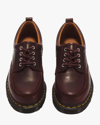 Dr Martens Lowell 4-Eye Moc Toe Shoe - Spiced Brown Mayhem RB