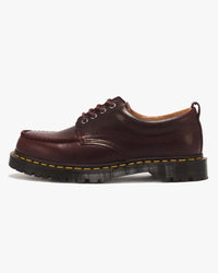Dr Martens Lowell 4-Eye Moc Toe Shoe - Spiced Brown Mayhem RB
