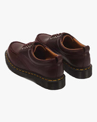 Dr Martens Lowell 4-Eye Moc Toe Shoe - Spiced Brown Mayhem RB