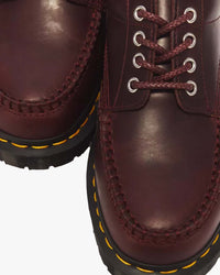 Dr Martens Lowell 4-Eye Moc Toe Shoe - Spiced Brown Mayhem RB