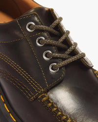 Dr Martens Lowell 4-Eye Moc Toe Shoe - Olive Mayhem RB